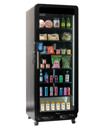 Smart vending machine for snacks and drinks