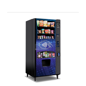 Traditional beverage vending machine option