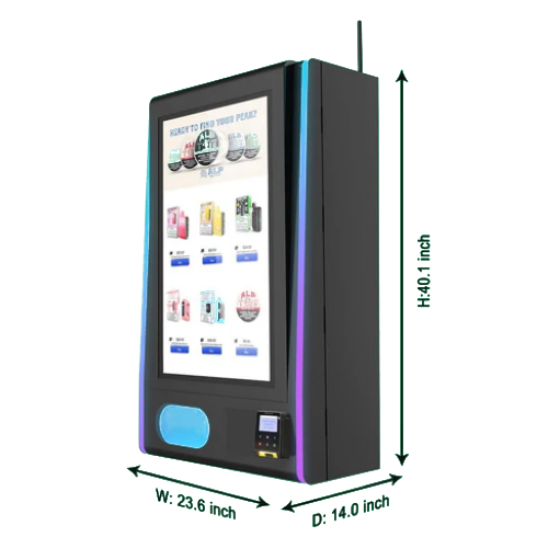 Mega wall vape vending machine