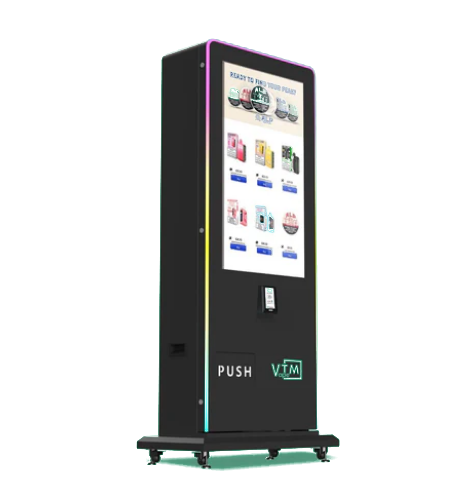 Slim tower vape vending machine